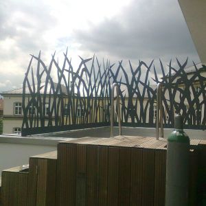 Sichtschutz für Pool