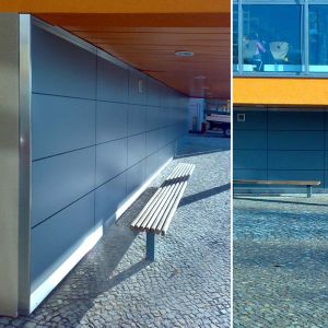 Trespa Fassade Schule Döbeln